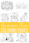 74 Zomer Kleurplaten |  Gratis printables voor kinderen en volwassenen