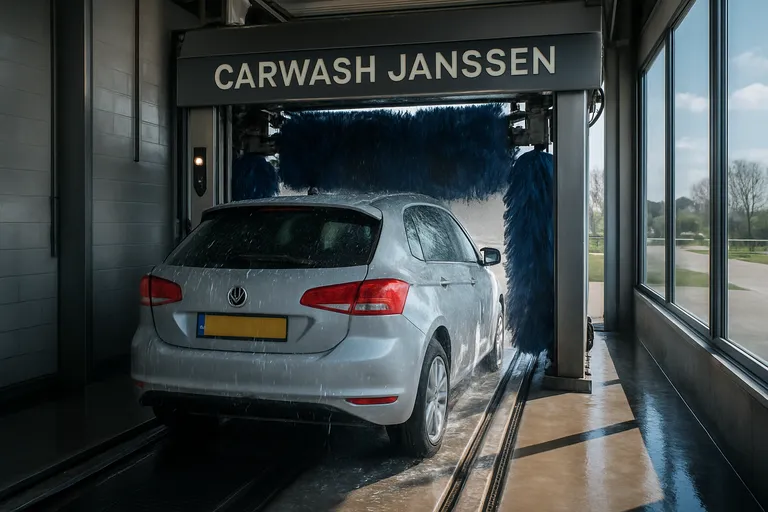 Een complete autowaservaring bij Carwash Janssen vlakbij Breda